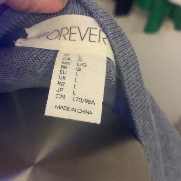 Forever 21 cardigan sweater preowned - Picture 3 of 3